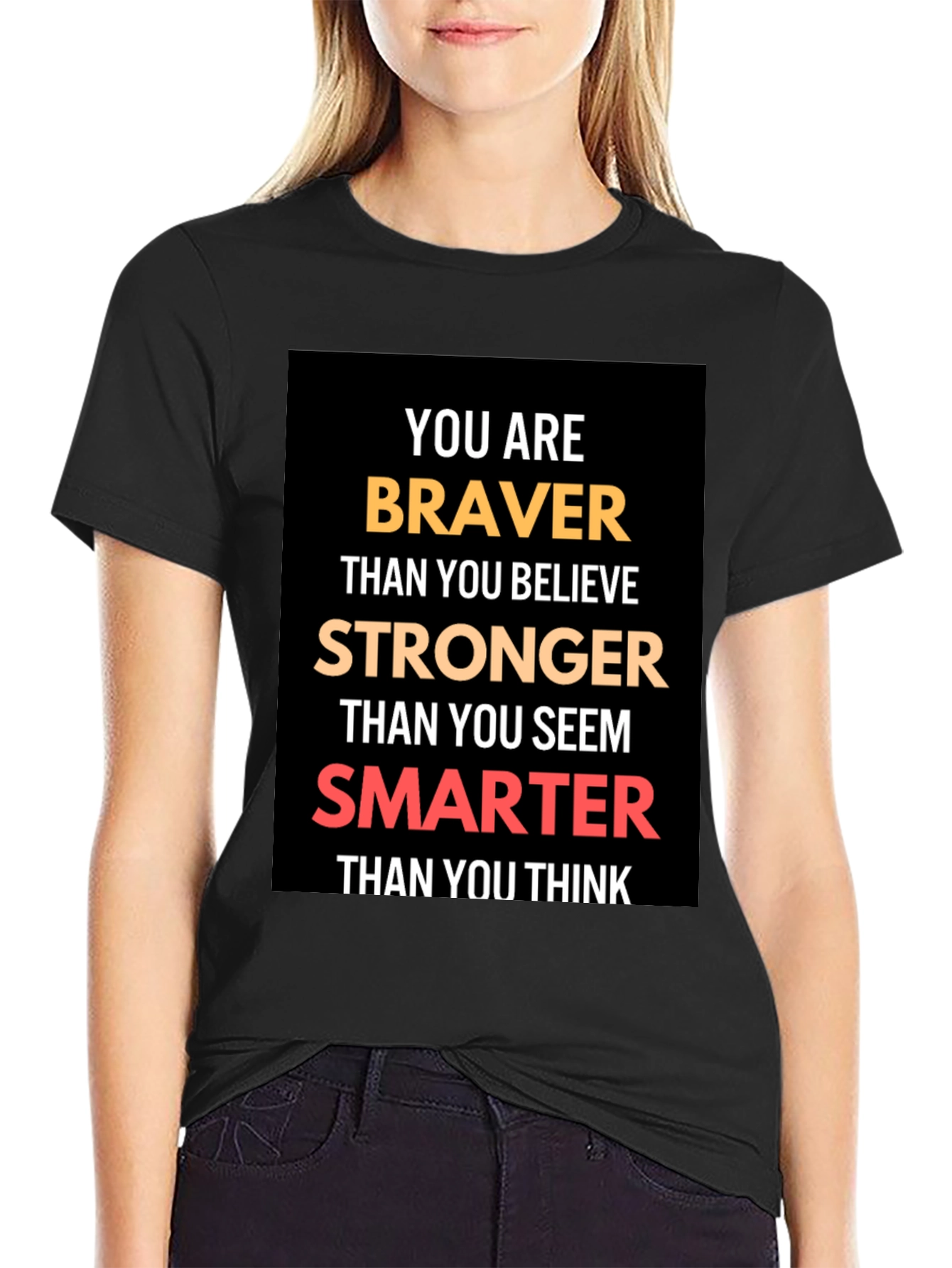 Braver Stronger Smarter Graphic T-Shirt