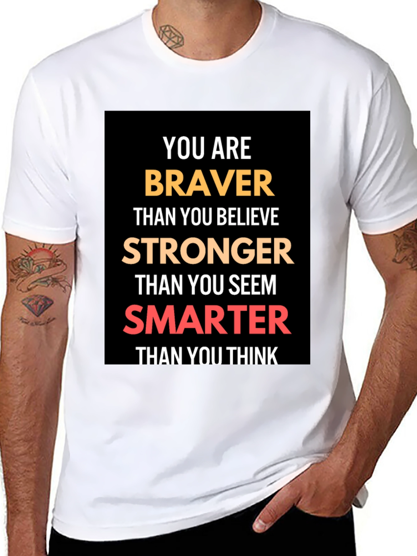 Braver Stronger Smarter Graphic T-Shirt
