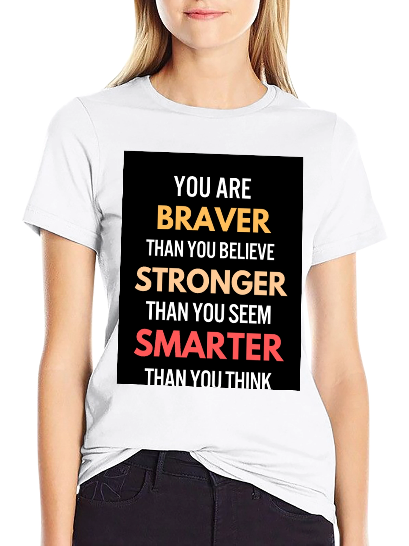 Braver Stronger Smarter Graphic T-Shirt