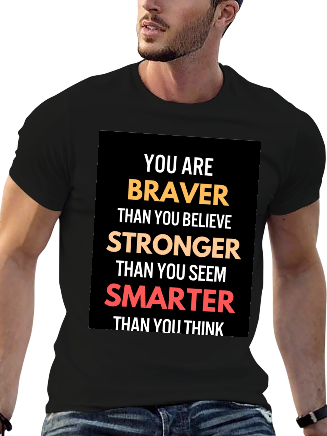 Braver Stronger Smarter Graphic T-Shirt