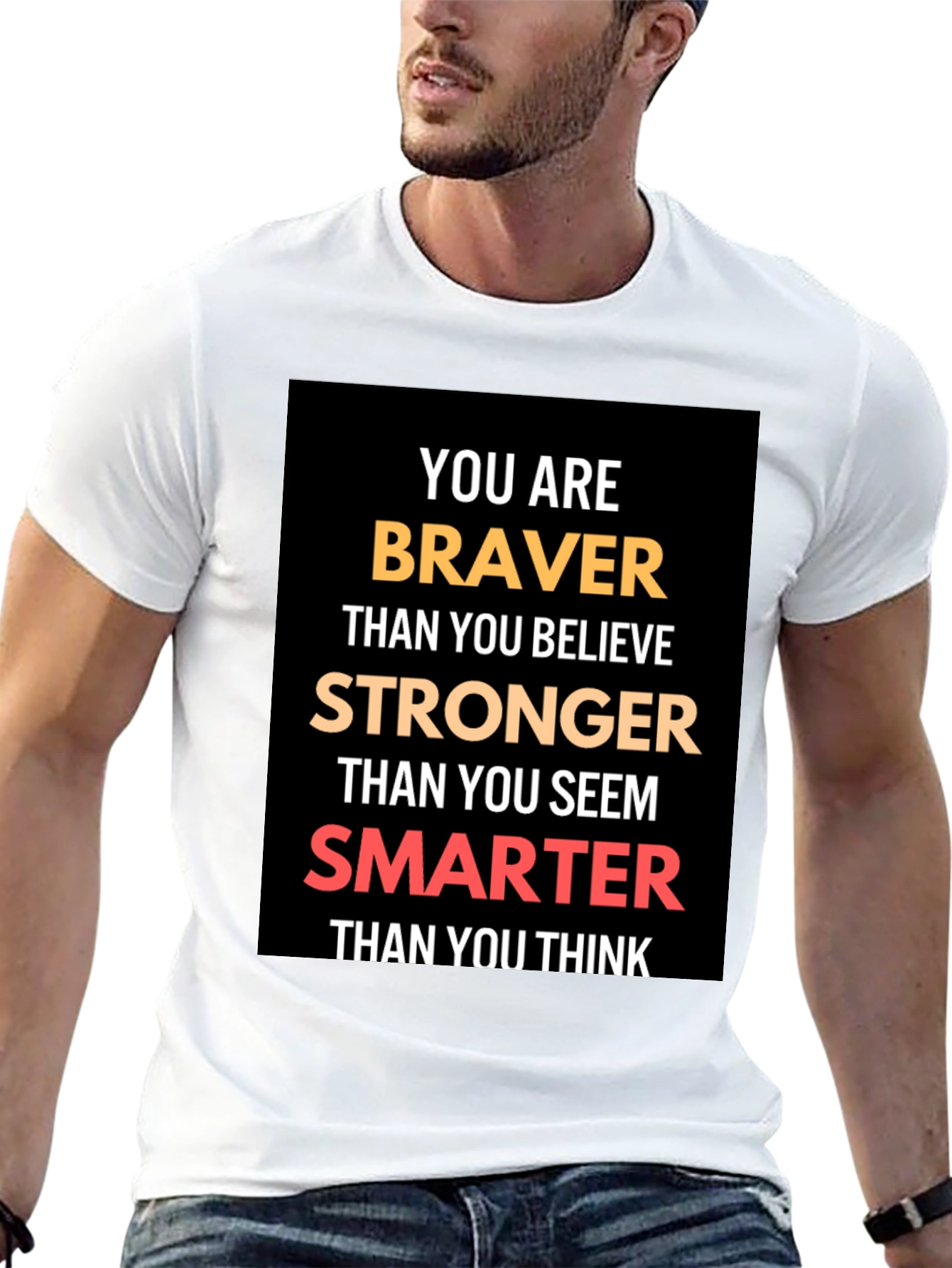Braver Stronger Smarter Graphic T-Shirt