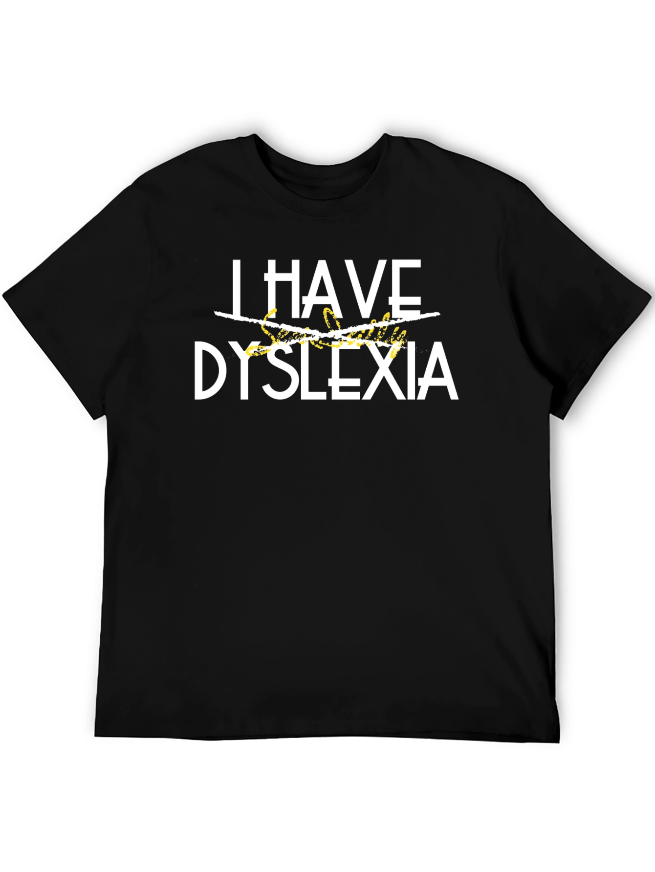 Dyslexia Awareness Graphic T-Shirt