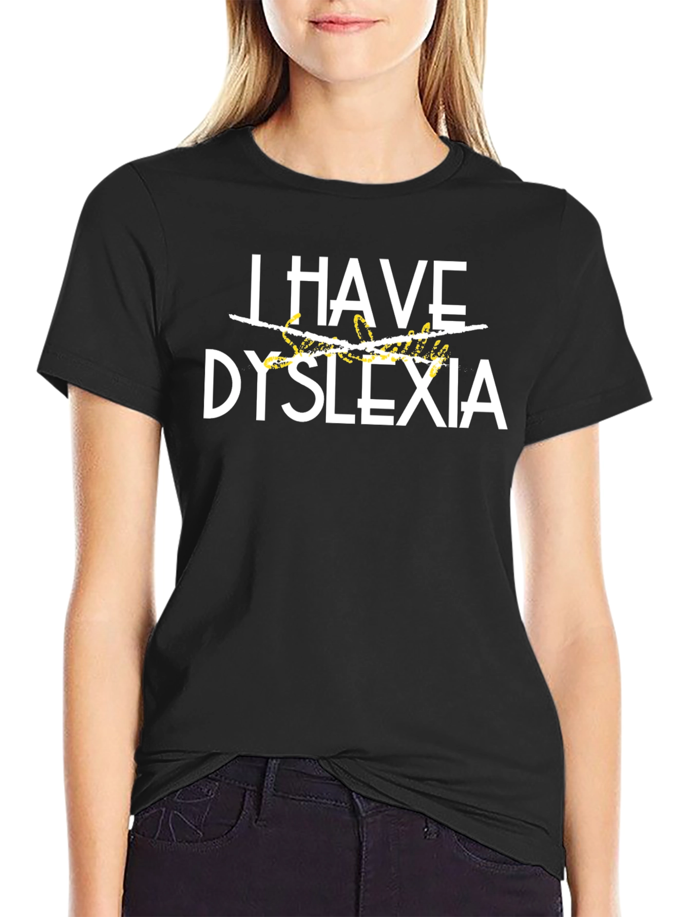 Dyslexia Awareness Graphic T-Shirt