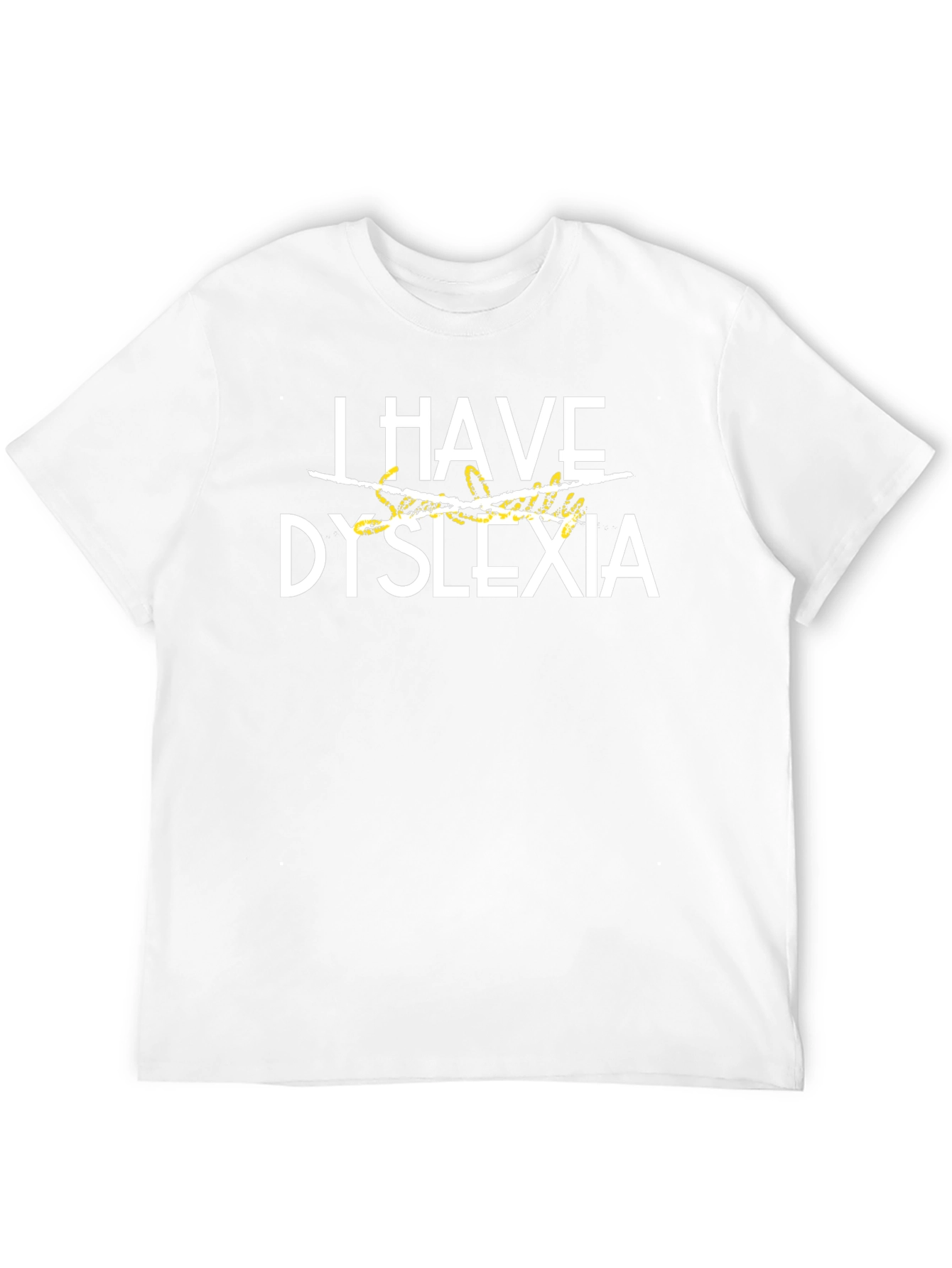 Dyslexia Awareness Graphic T-Shirt