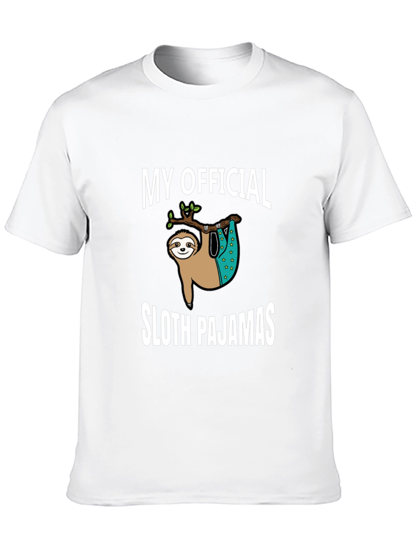 Funny Sloth Pajamas T-Shirt
