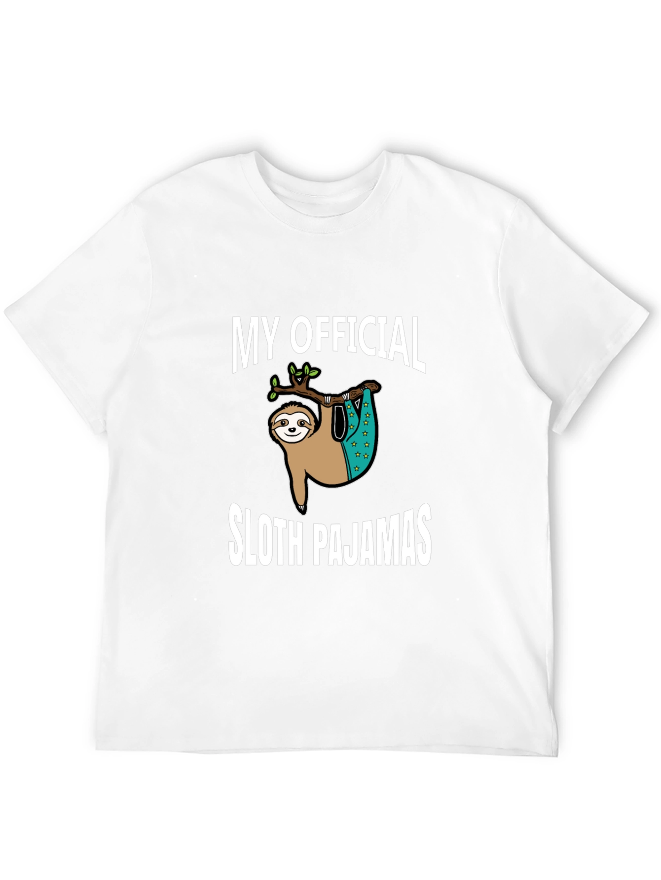 Funny Sloth Pajamas T-Shirt