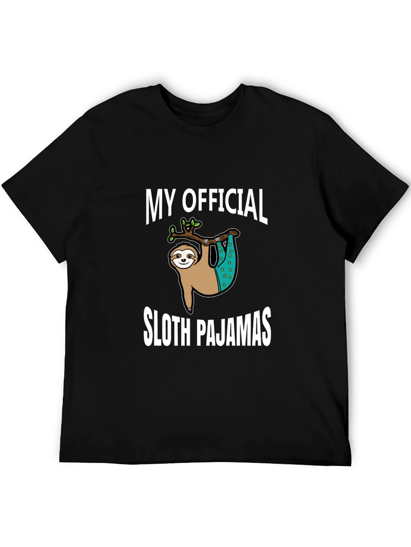 Funny Sloth Pajamas T-Shirt