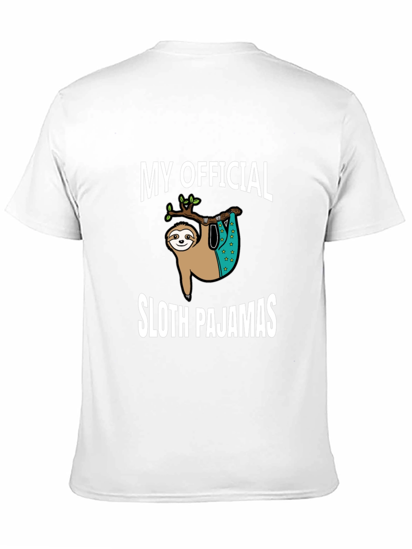Funny Sloth Pajamas T-Shirt