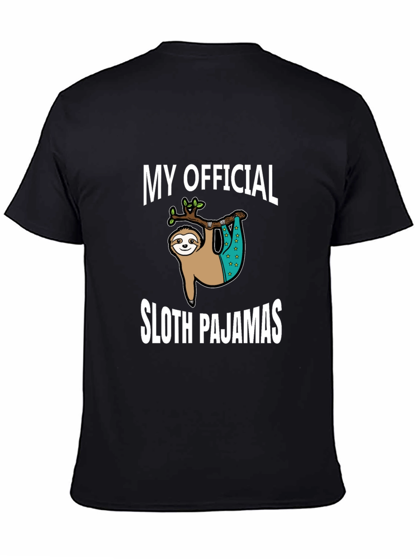 Funny Sloth Pajamas T-Shirt