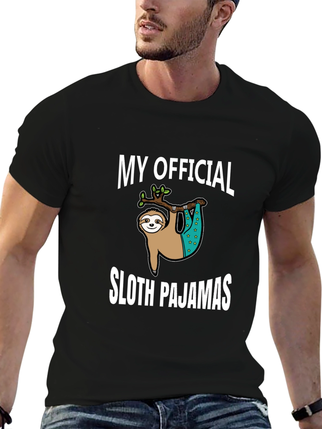 Funny Sloth Pajamas T-Shirt