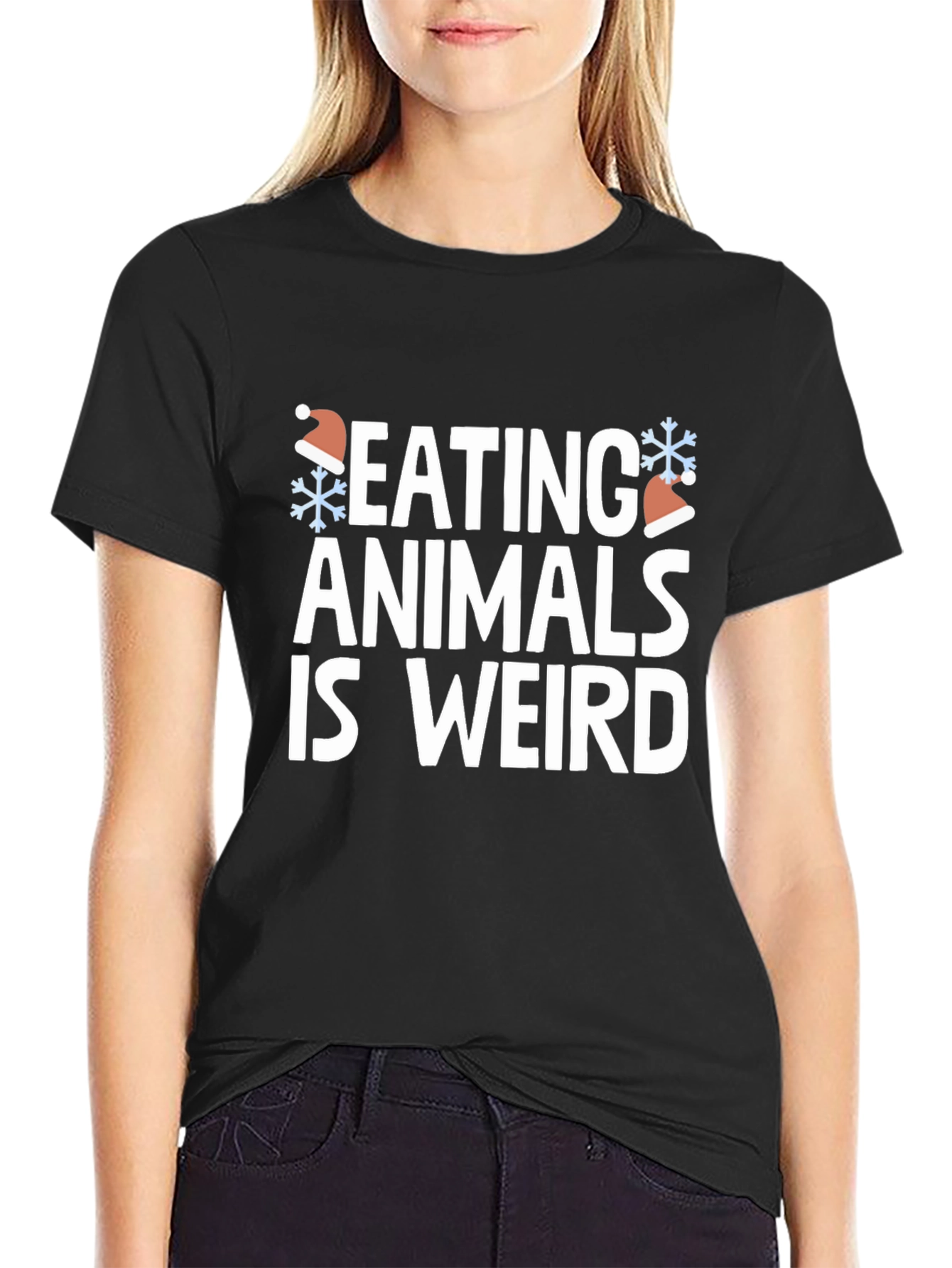 Eating Animals Is Weird Graphic Tee