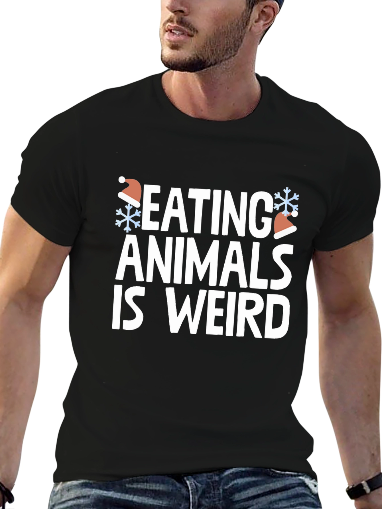 Eating Animals Is Weird Graphic Tee