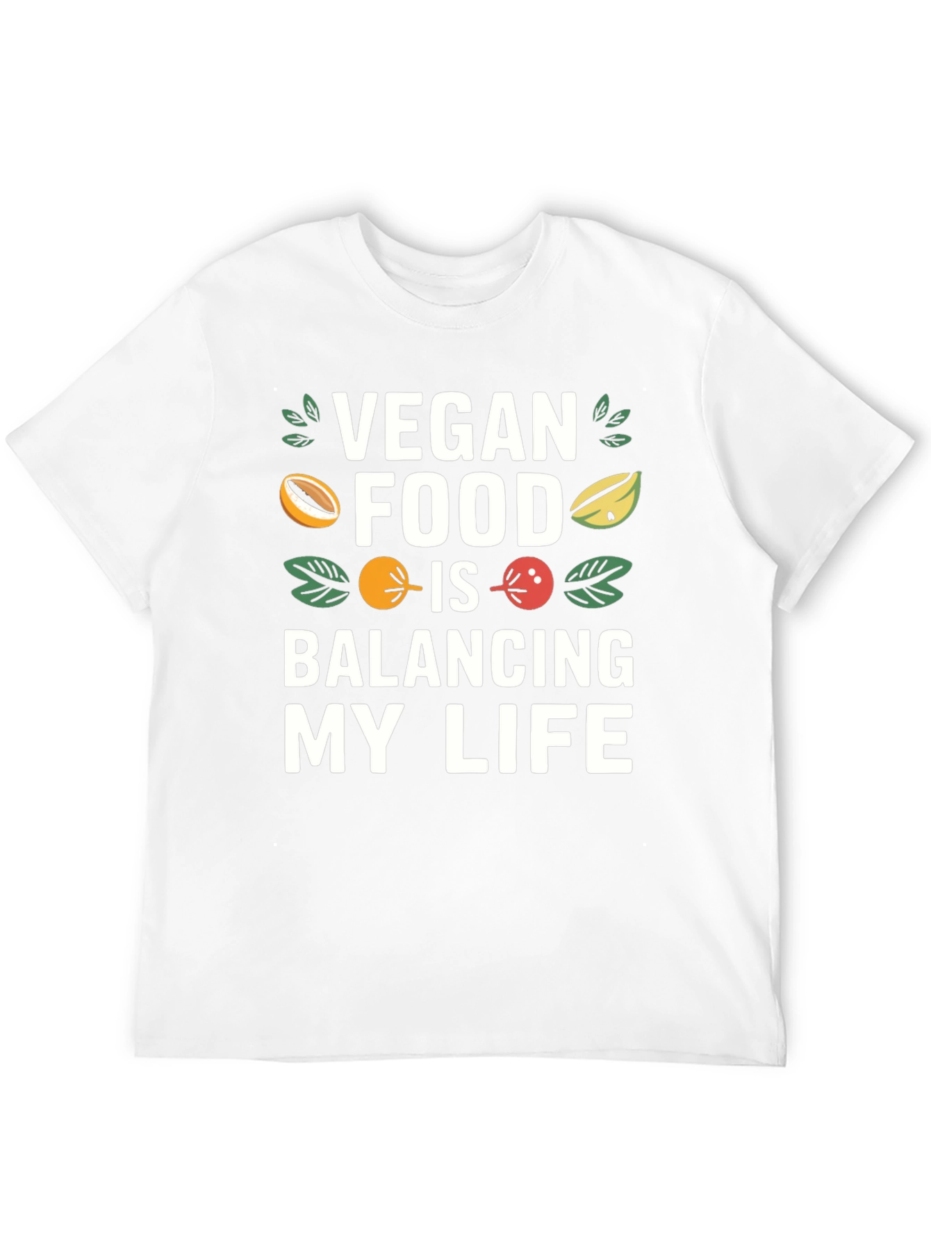 Vegan Food Balancing My Life T-Shirt