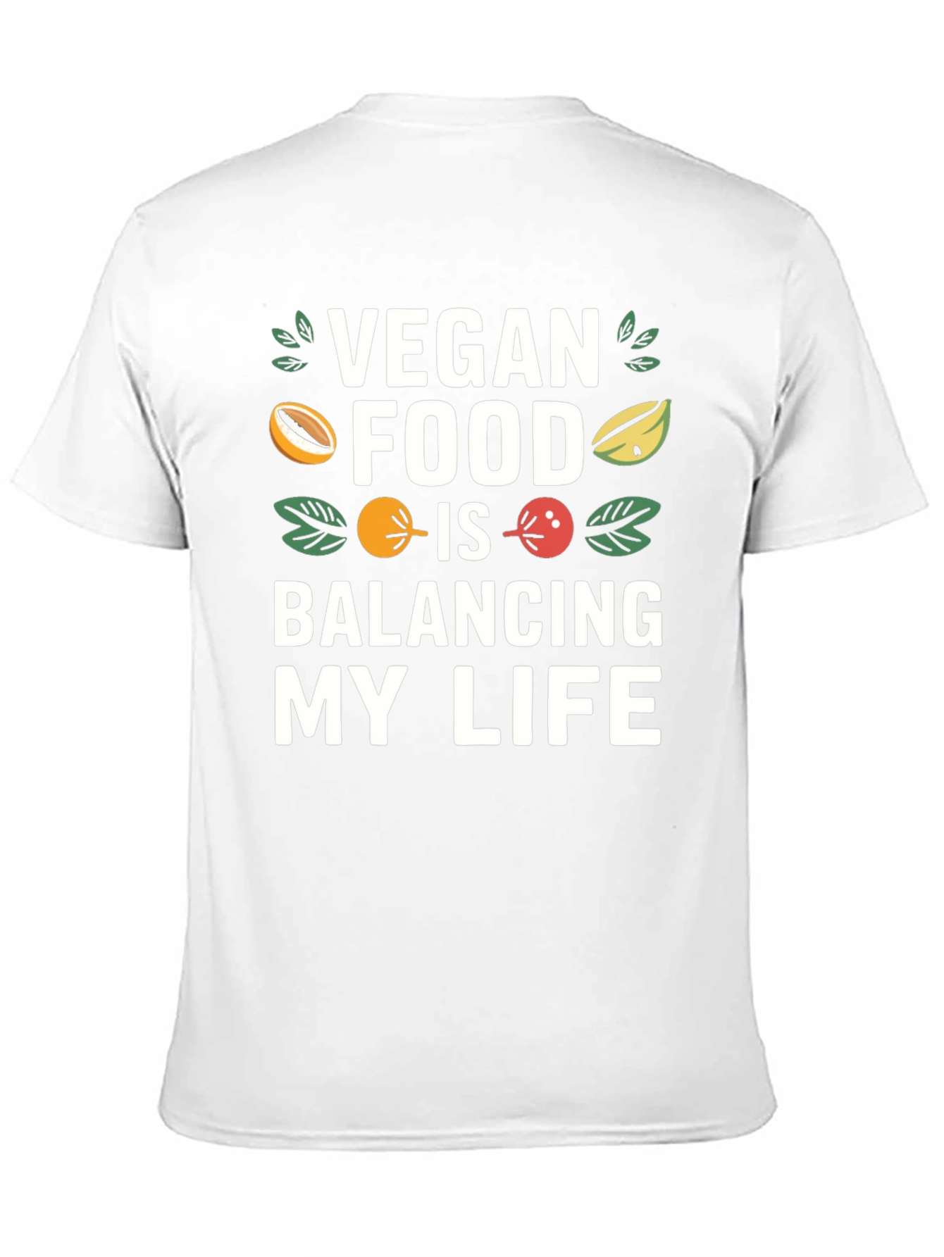 Vegan Food Balancing My Life T-Shirt
