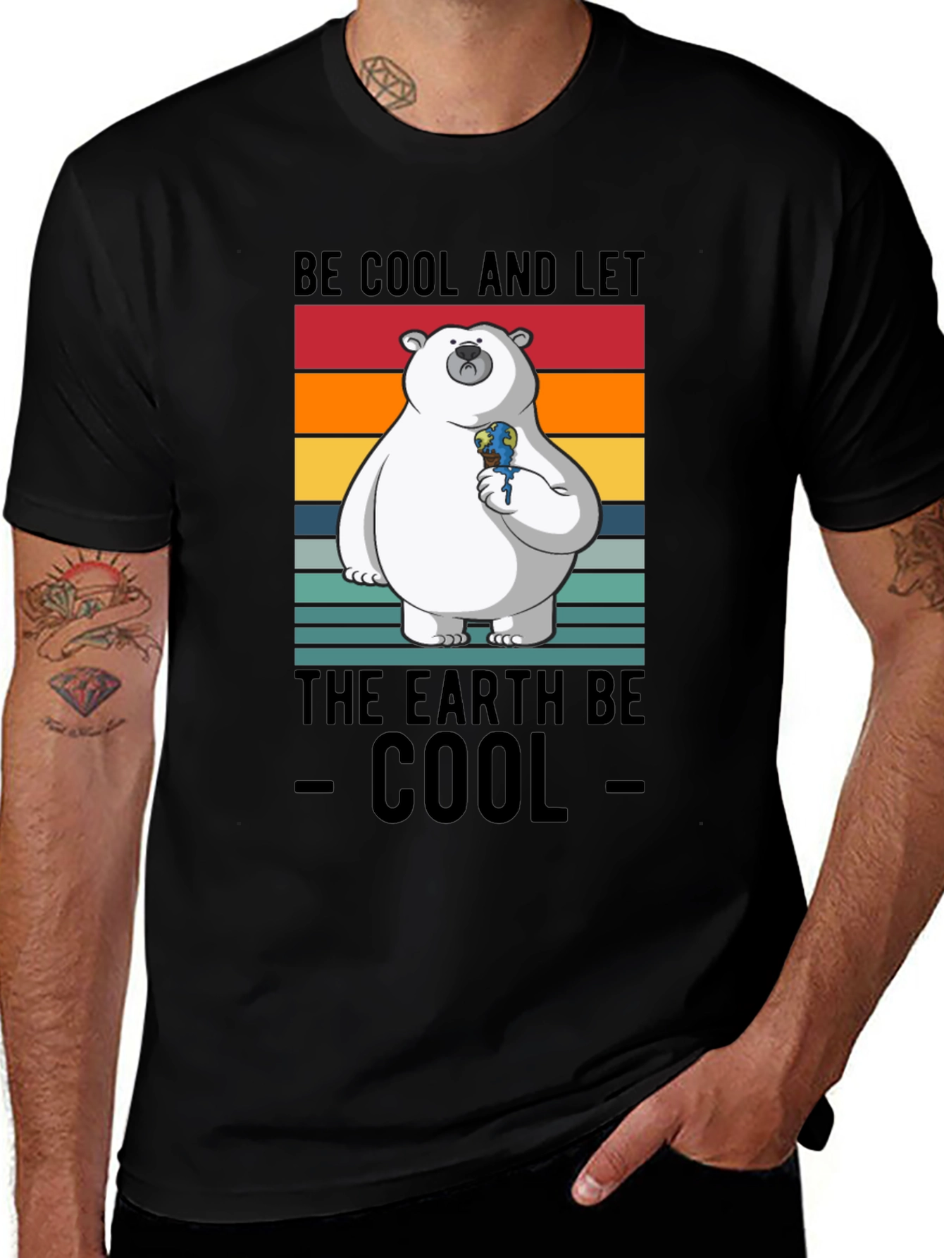 Be Cool and Let The Earth Be Cool T-Shirt