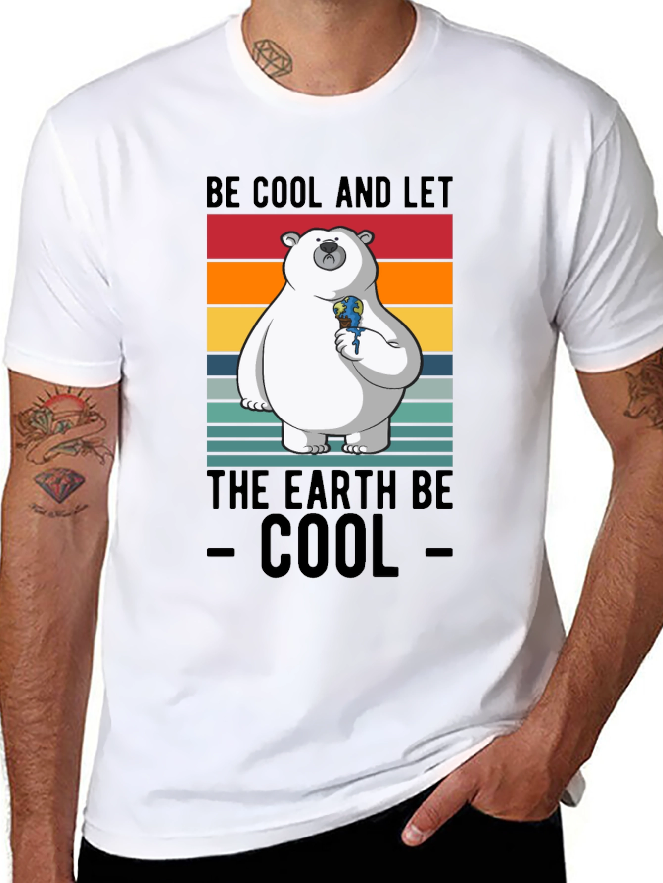 Be Cool and Let The Earth Be Cool T-Shirt