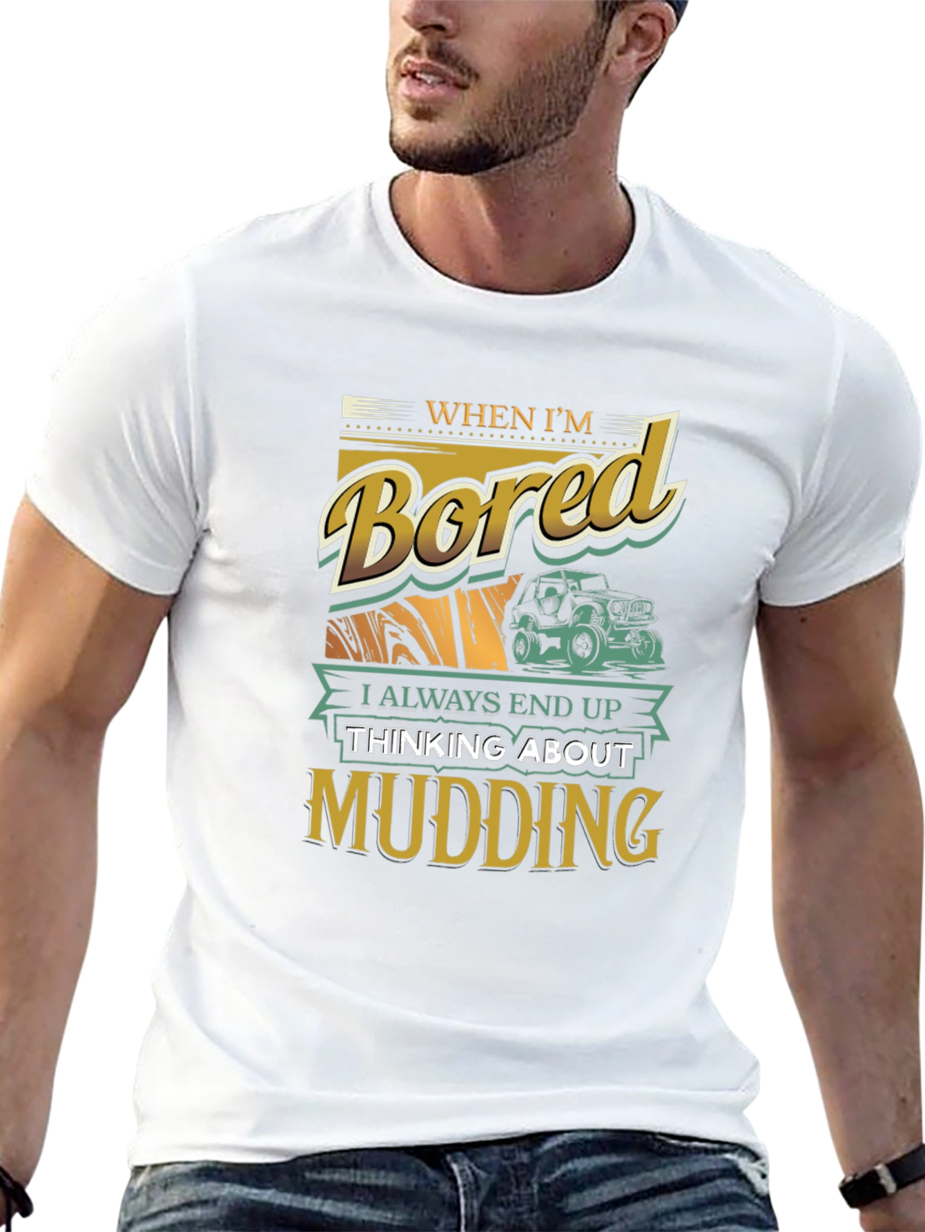 When Im Bored Mudding T-Shirt