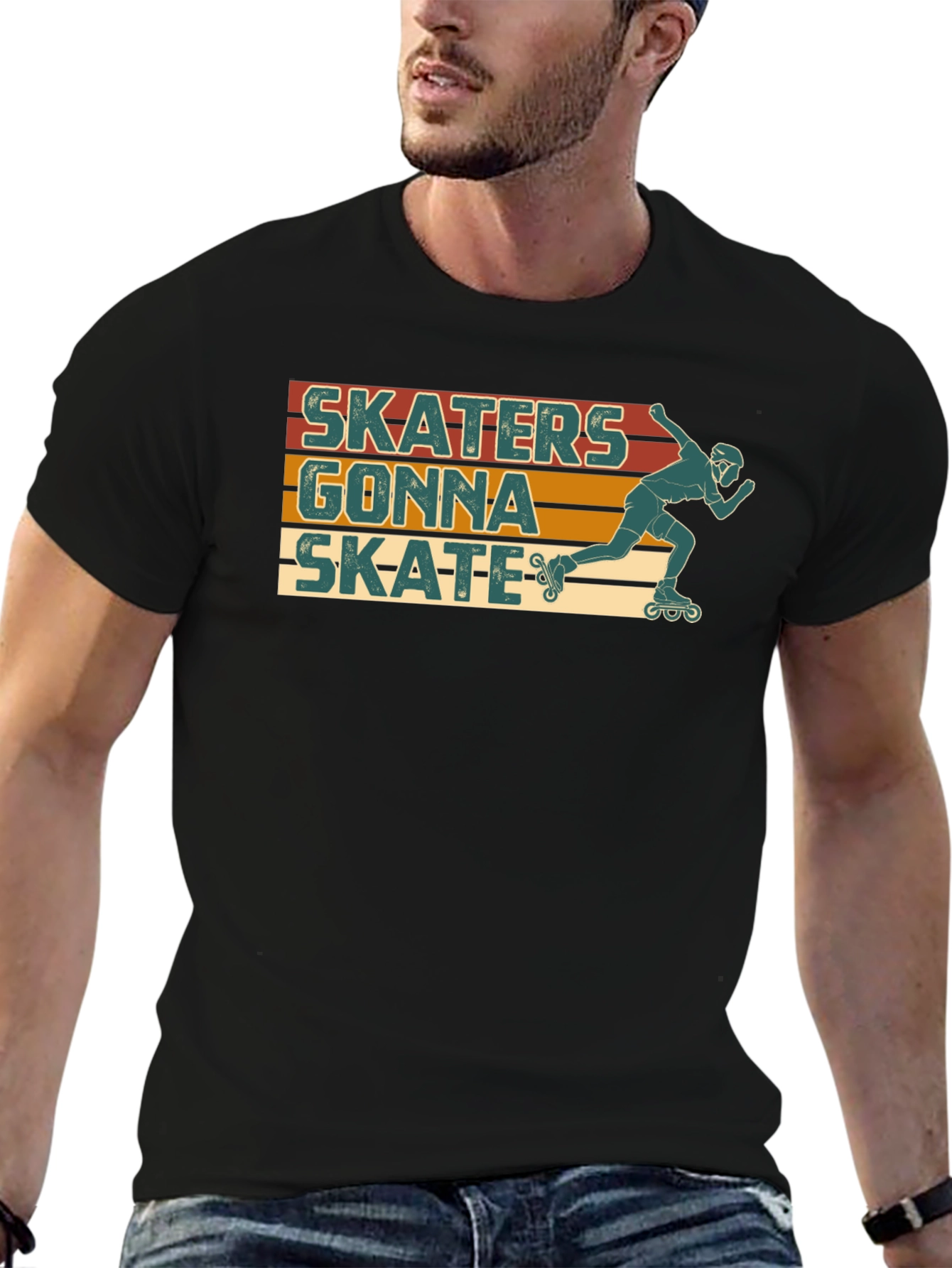 Skaters Gonna Skate Graphic T-Shirt