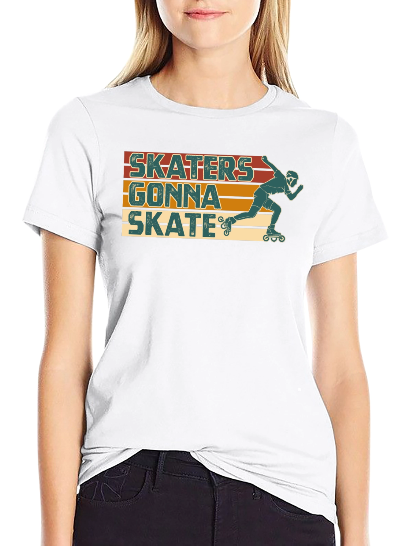 Skaters Gonna Skate Graphic T-Shirt