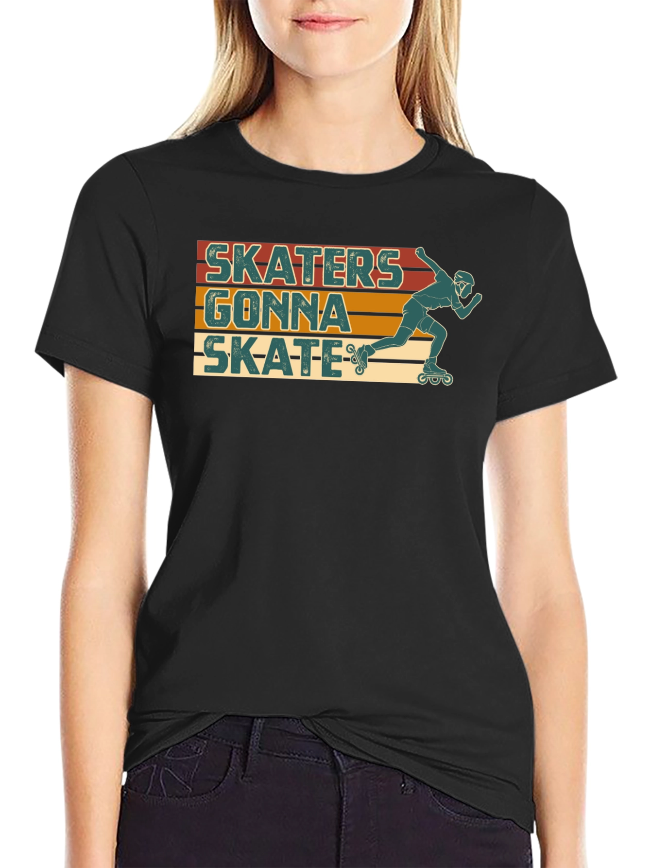 Skaters Gonna Skate Graphic T-Shirt