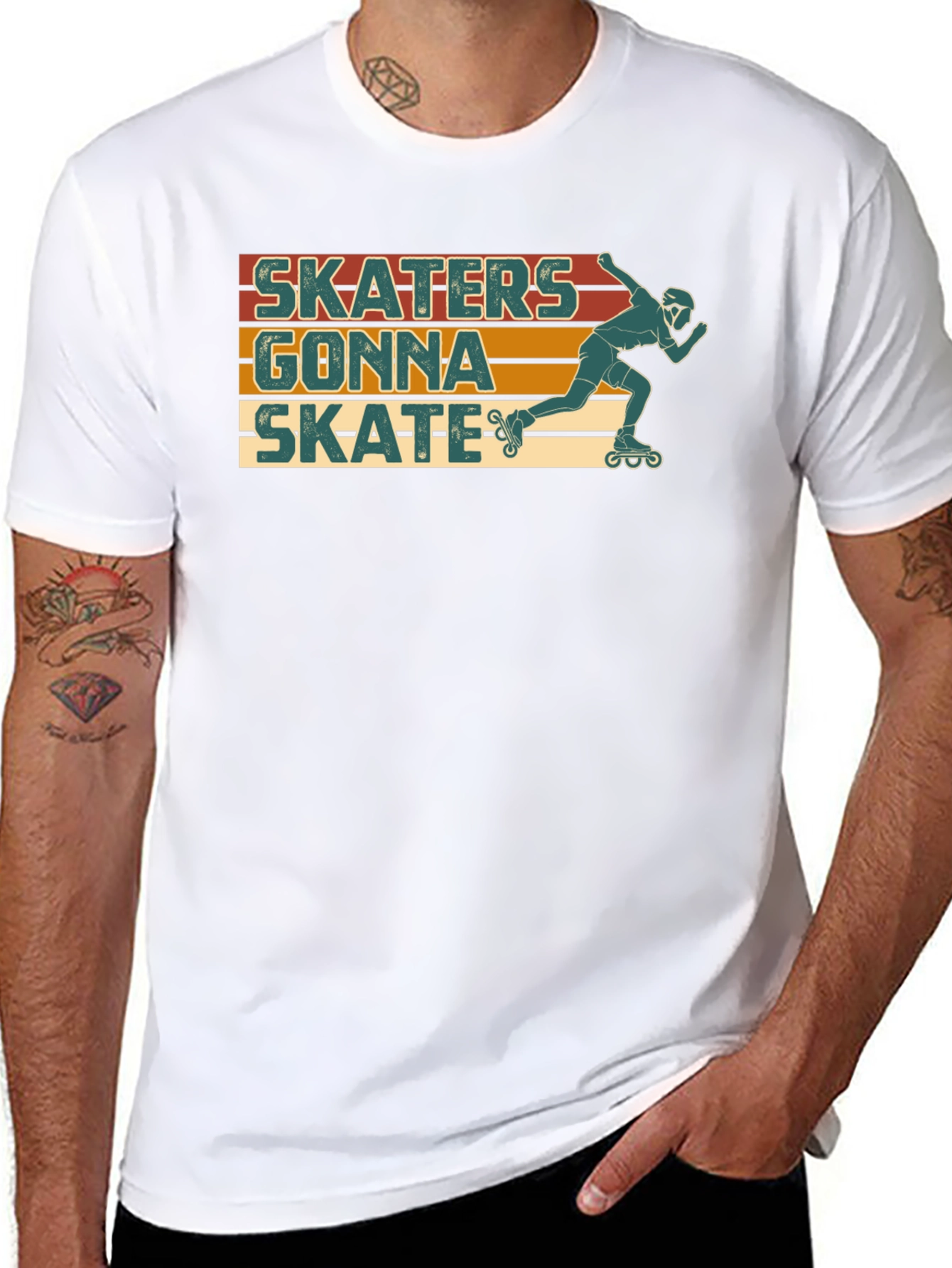 Skaters Gonna Skate Graphic T-Shirt