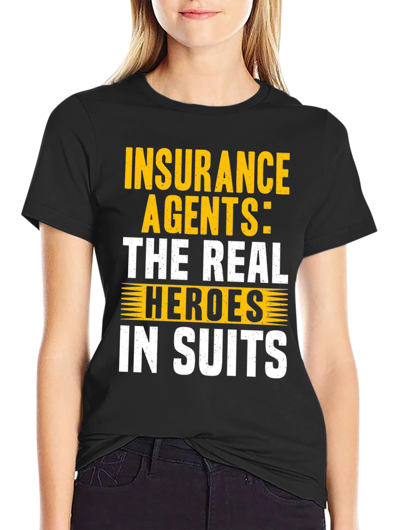 Insurance Agent Hero Graphic Tee