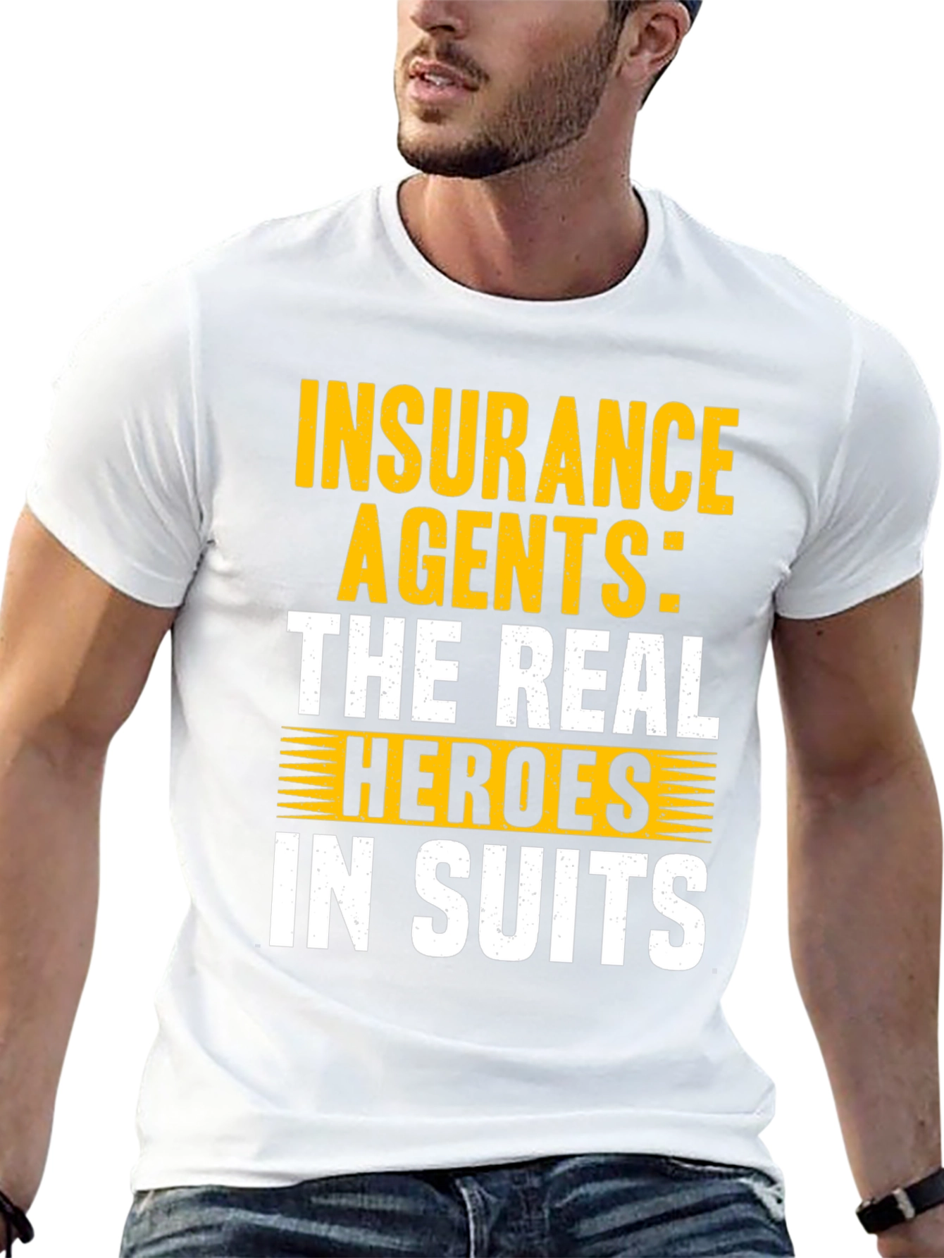 Insurance Agent Hero Graphic Tee