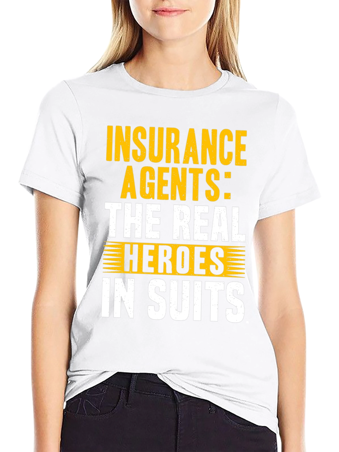 Insurance Agent Hero Graphic Tee