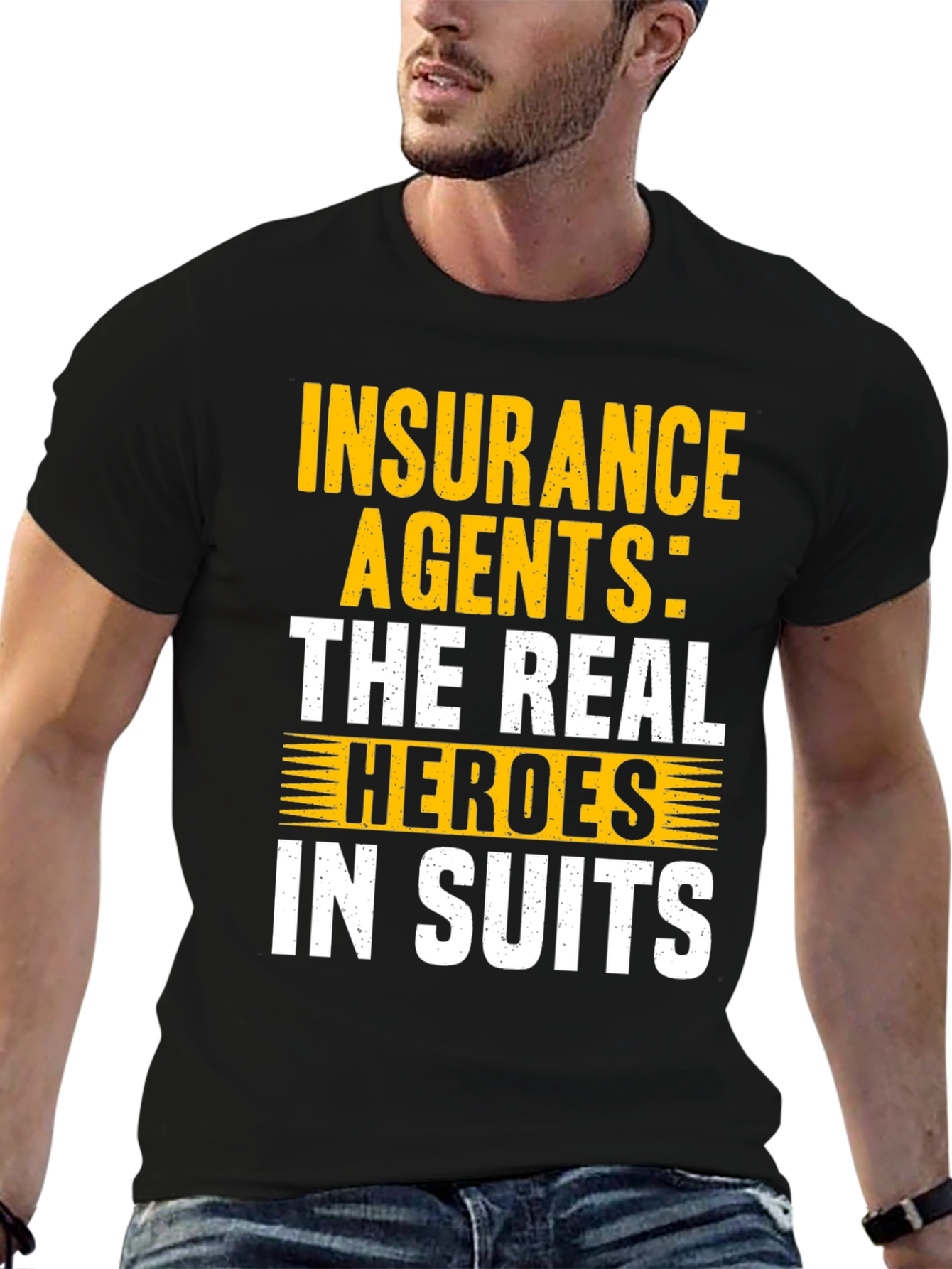 Insurance Agent Hero Graphic Tee