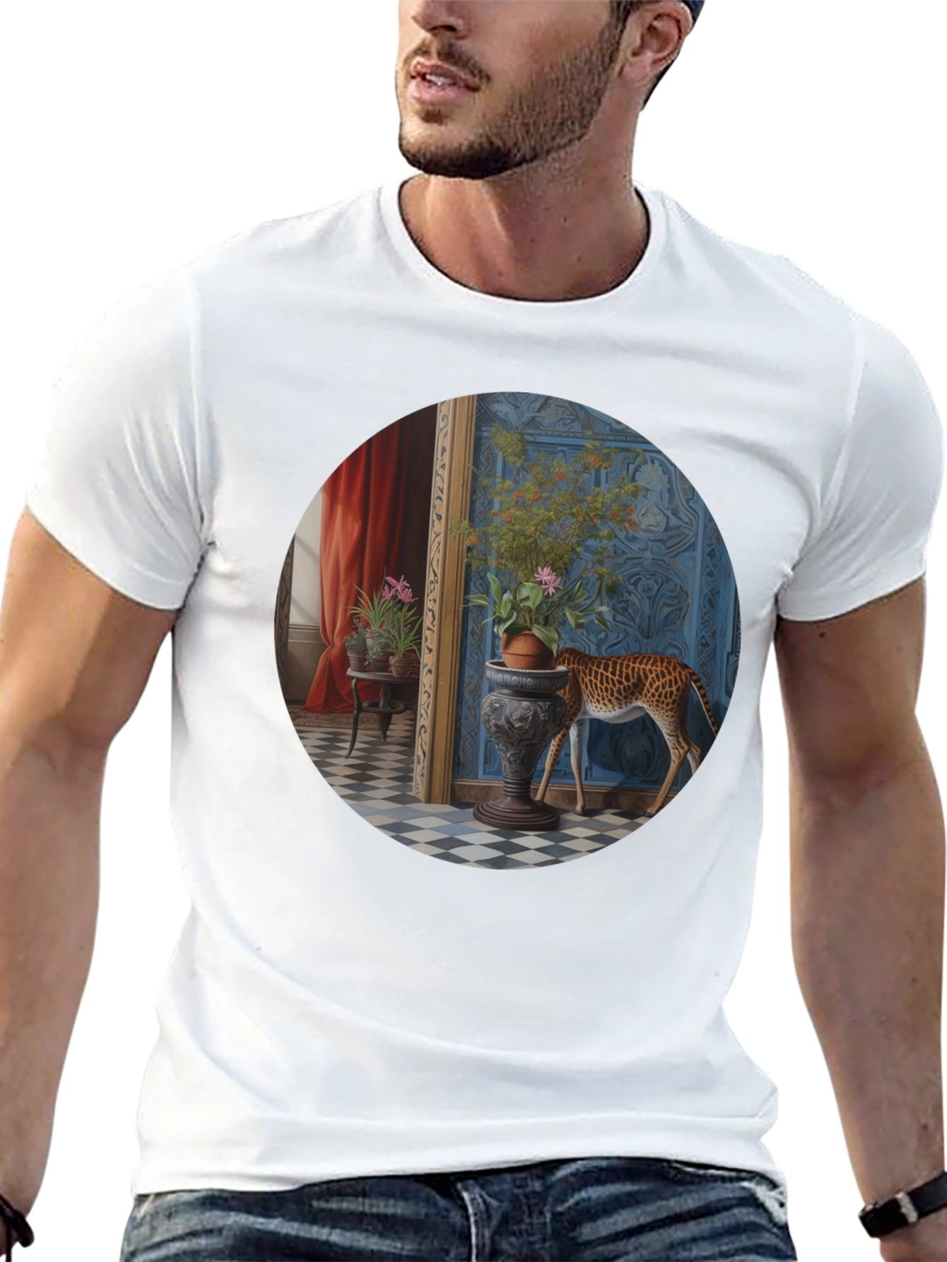 Giraffe Interior T-Shirt