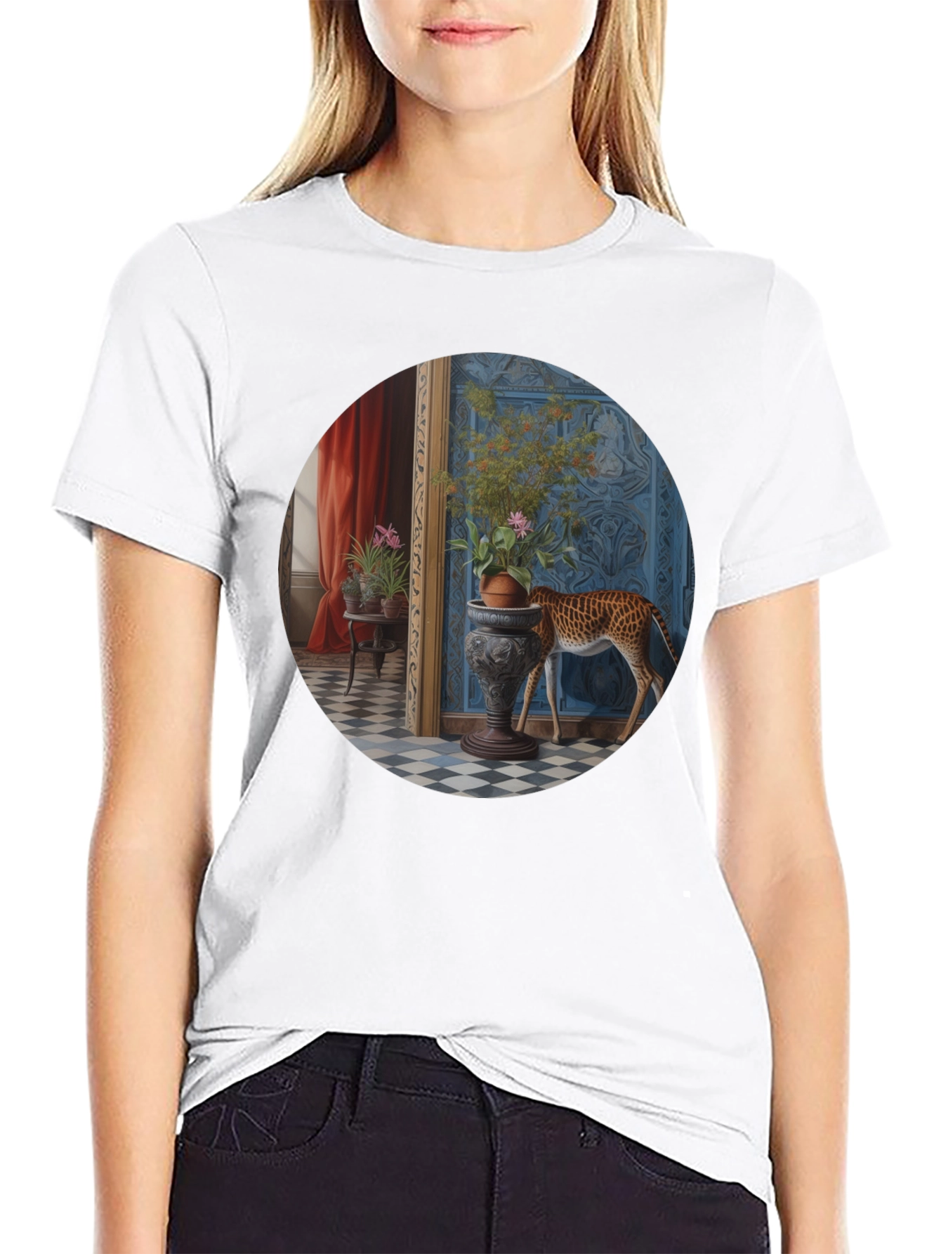 Giraffe Interior T-Shirt
