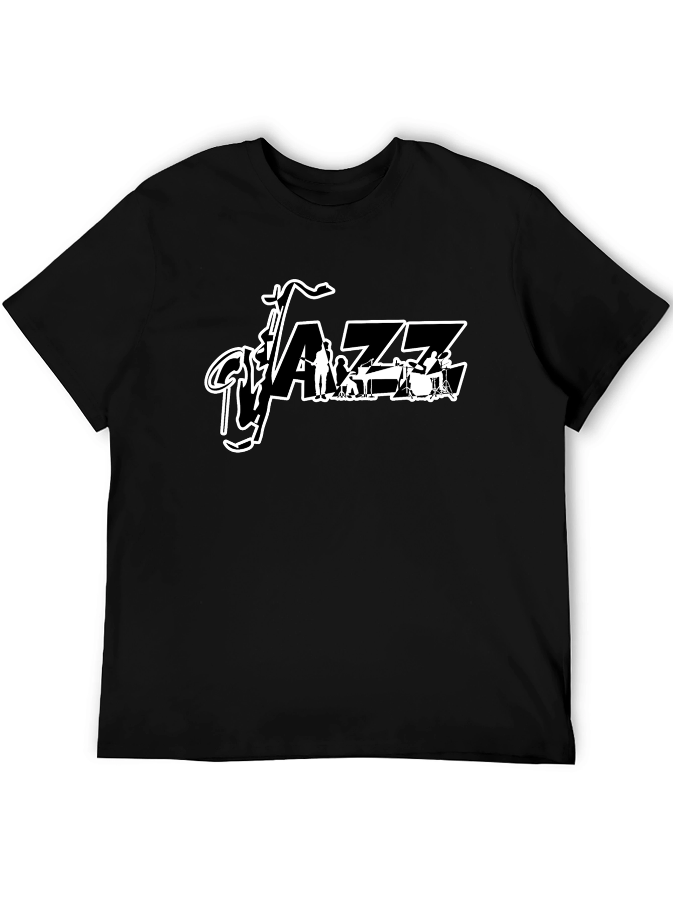 Jazz Band Graphic Tee - Cool Music Lover Shirt