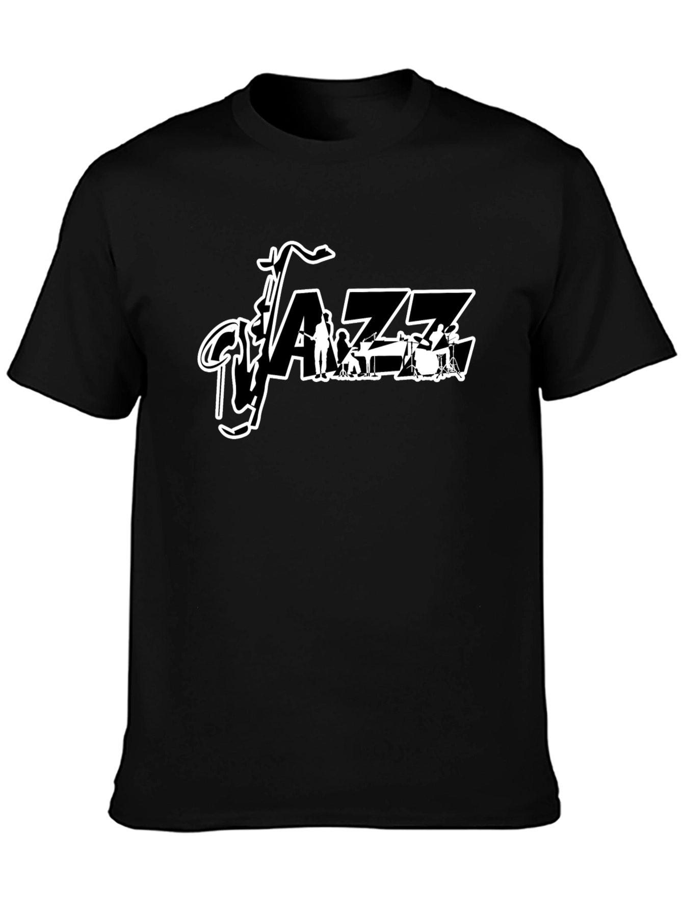 Jazz Band Graphic Tee - Cool Music Lover Shirt