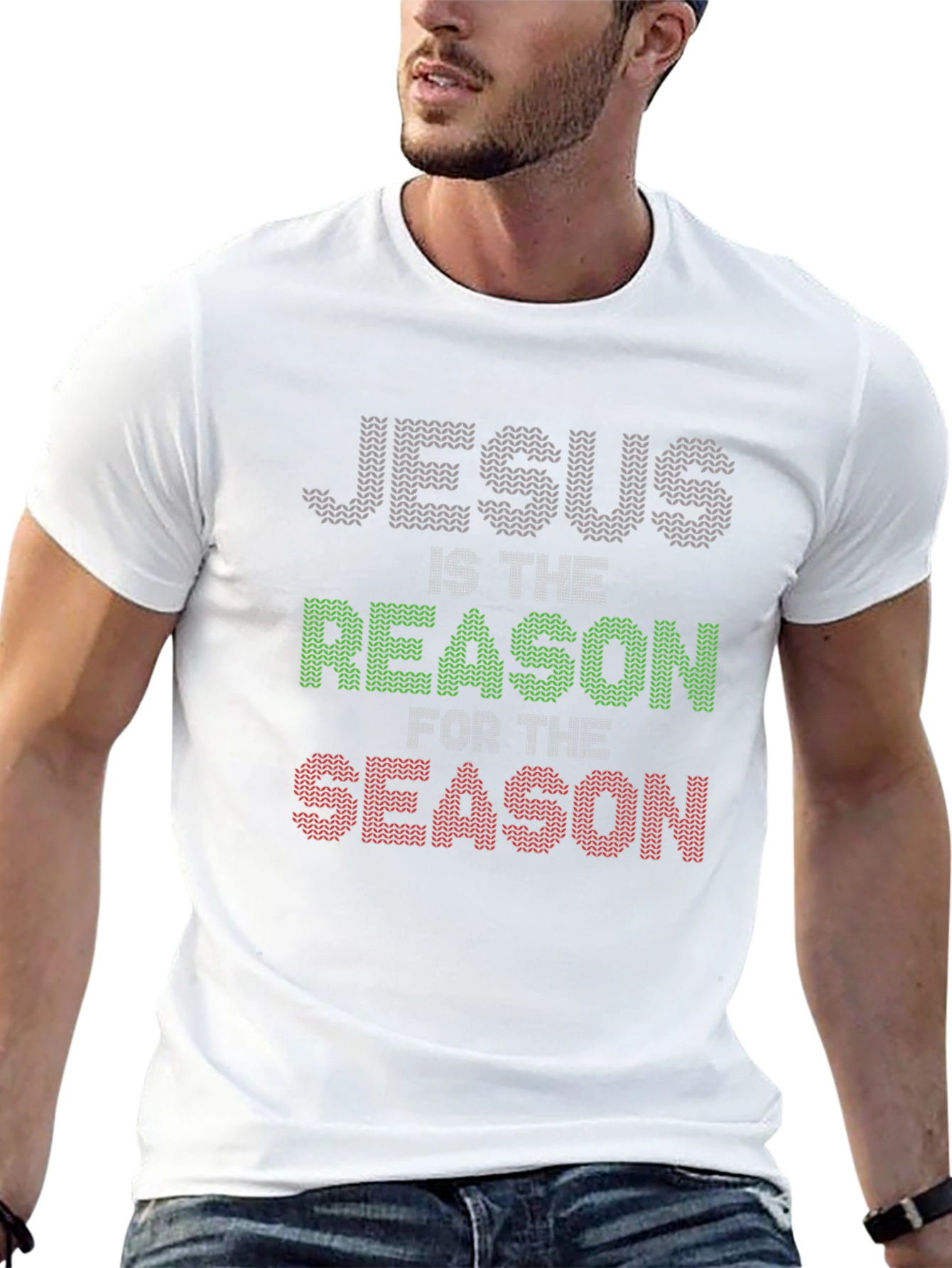 Jesus is the Reason T-Shirt Holiday Graphic Tee