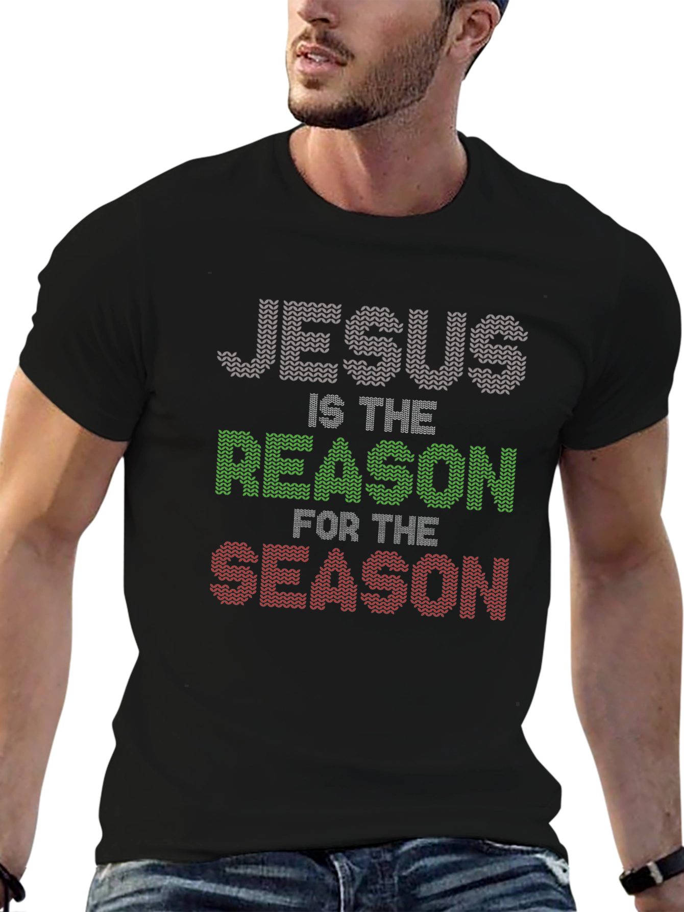 Jesus is the Reason T-Shirt Holiday Graphic Tee
