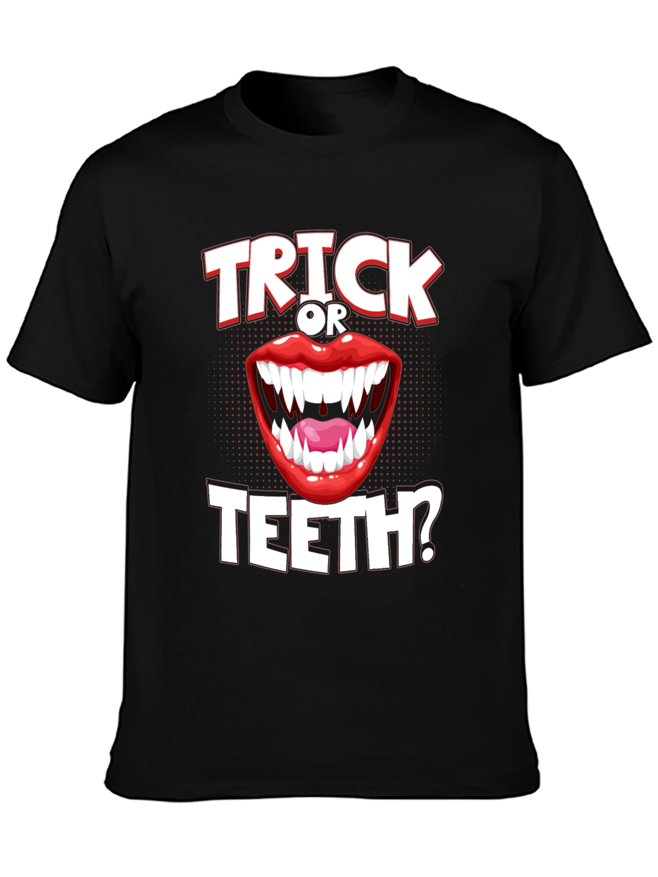 Trick or Teeth? Halloween Graphic Tee