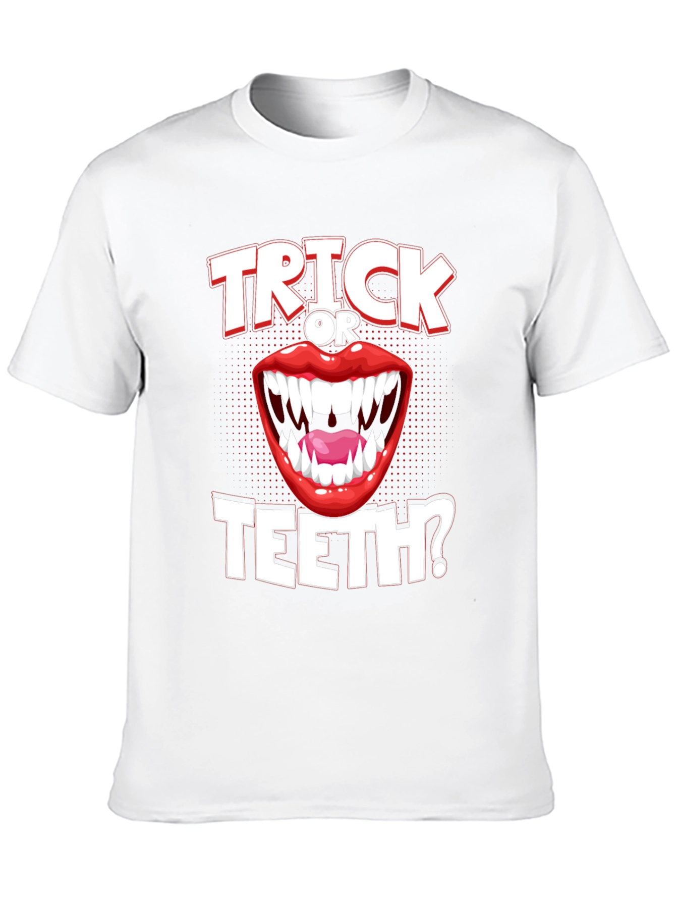 Trick or Teeth? Halloween Graphic Tee