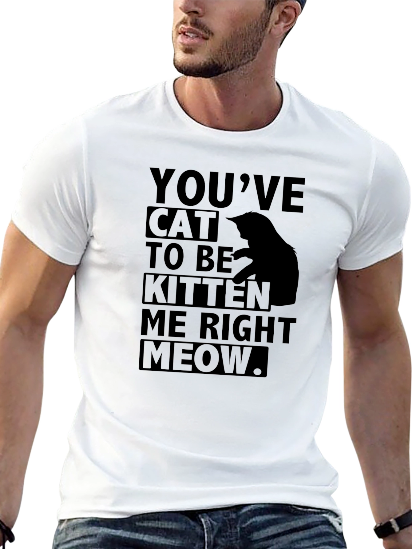 Youve Cat to Be Kitten Me Right Meow T-Shirt