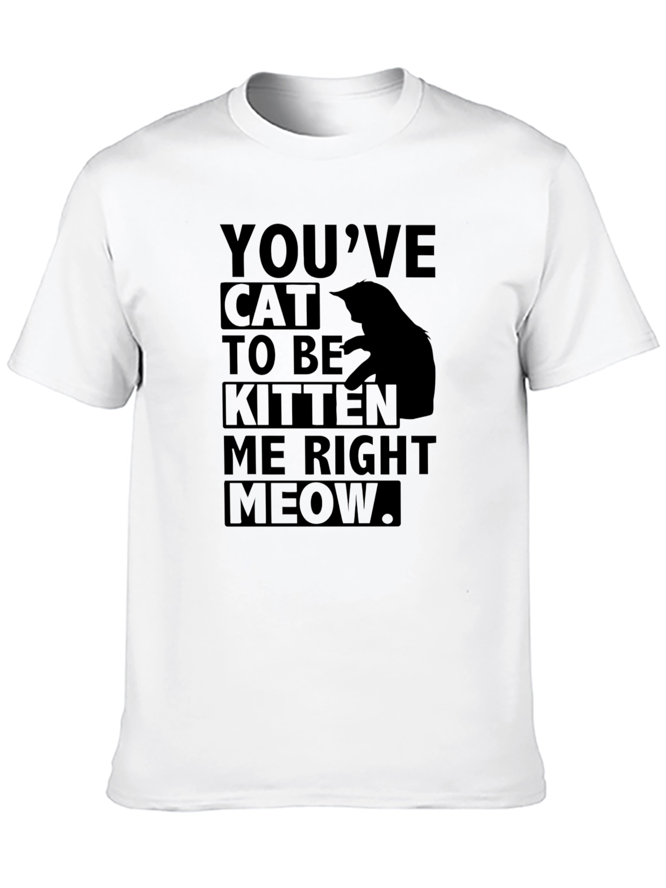 Youve Cat to Be Kitten Me Right Meow T-Shirt