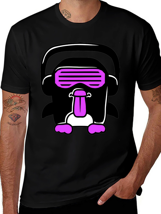 Funky Penguin Rave T-Shirt
