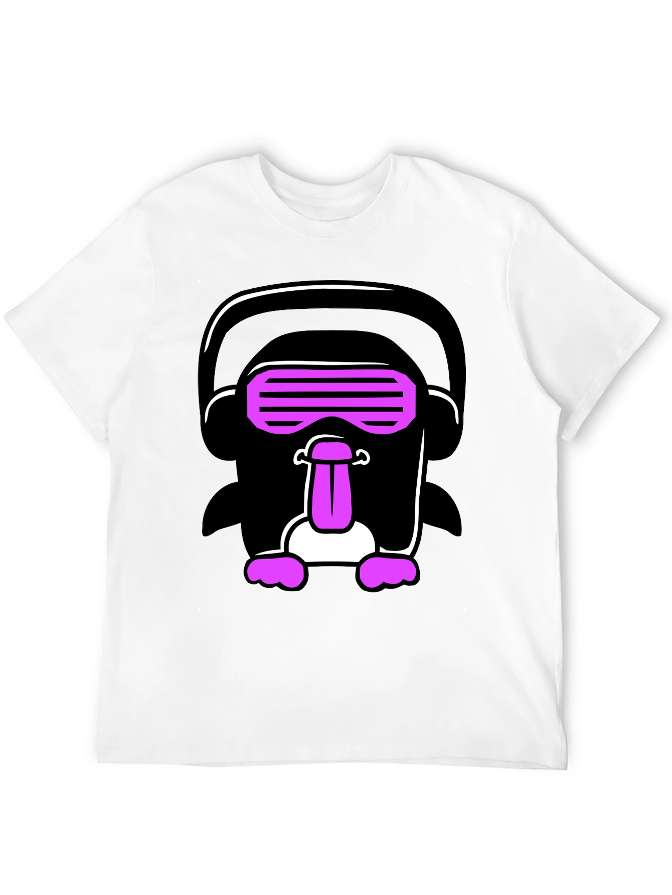 Funky Penguin Rave T-Shirt