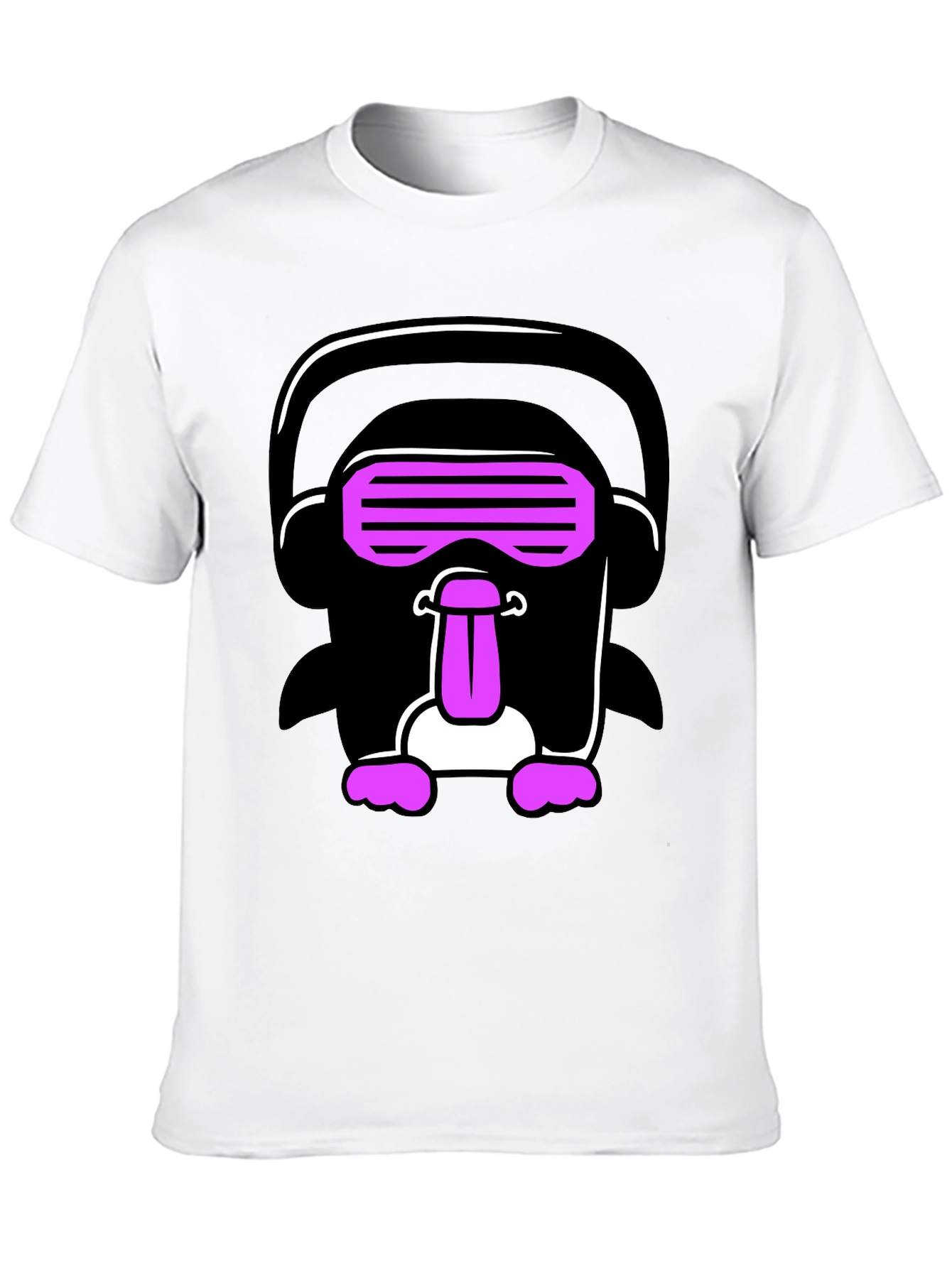 Funky Penguin Rave T-Shirt
