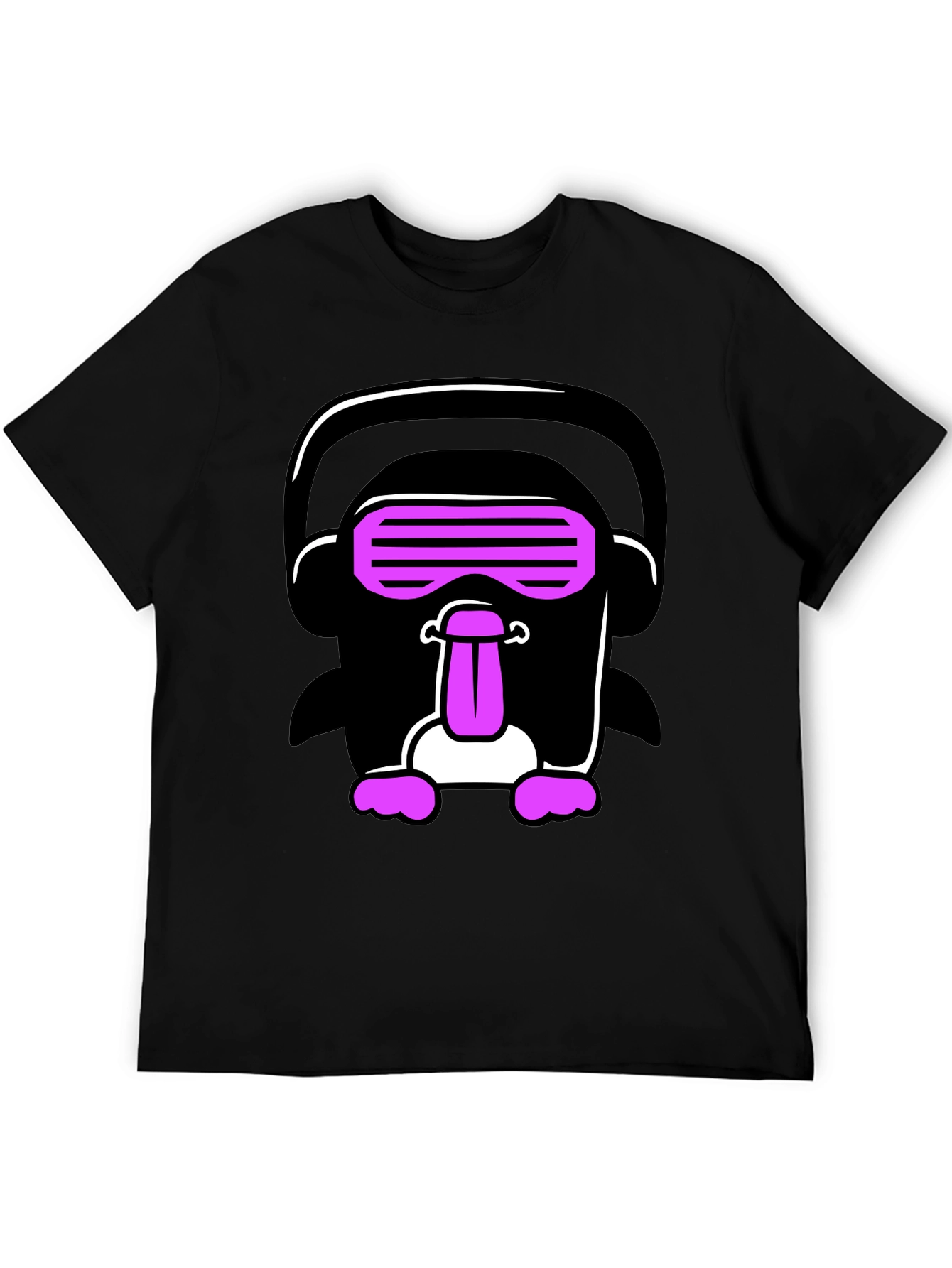 Funky Penguin Rave T-Shirt
