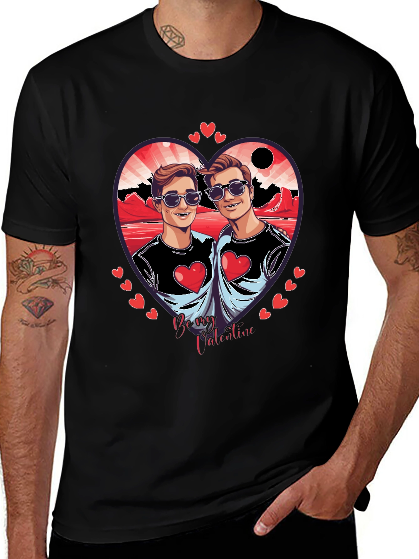 Valentines Day Graphic T-Shirt