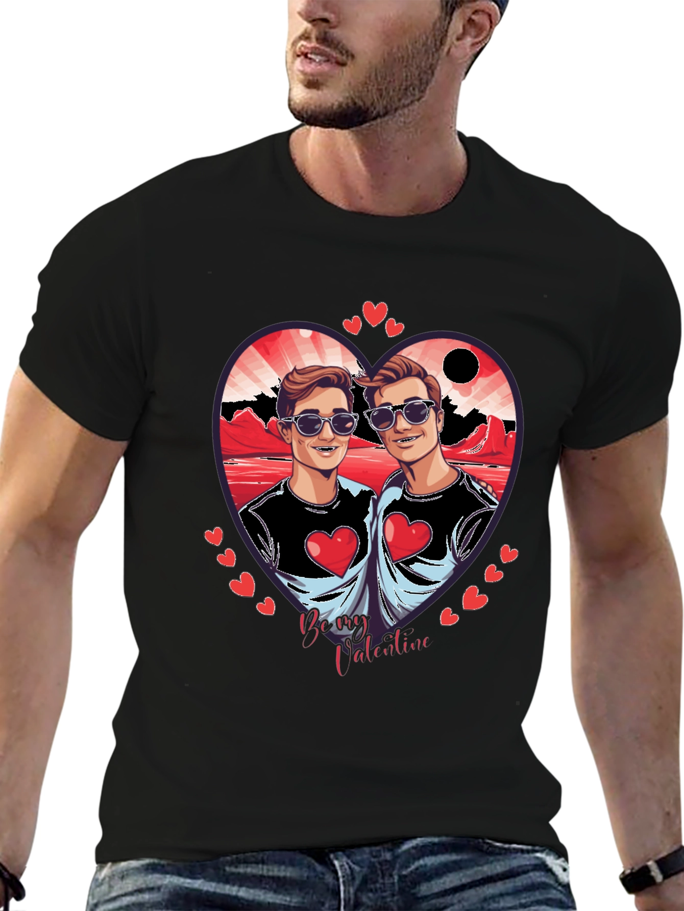 Valentines Day Graphic T-Shirt