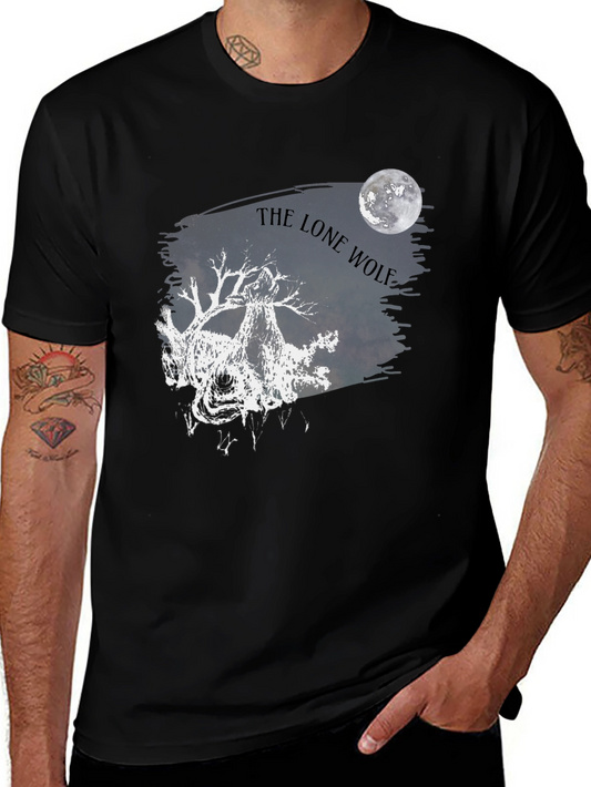 The Lone Wolf Moon Graphic Tee