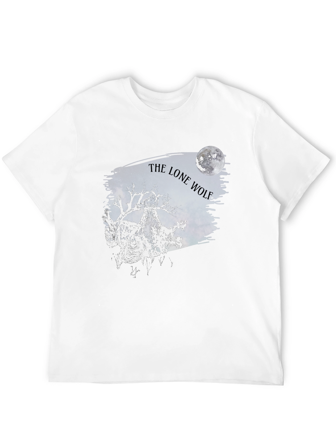 The Lone Wolf Moon Graphic Tee