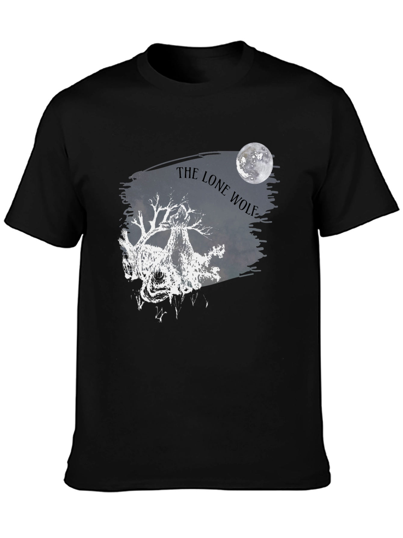 The Lone Wolf Moon Graphic Tee