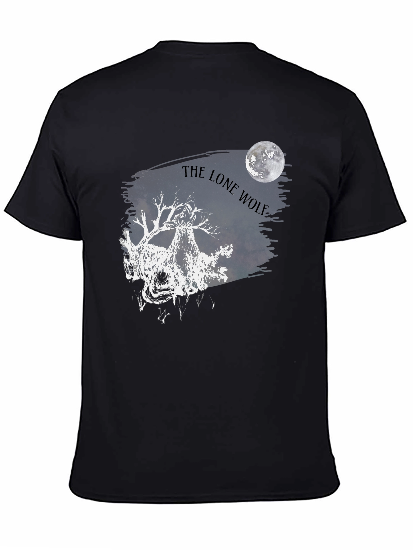 The Lone Wolf Moon Graphic Tee