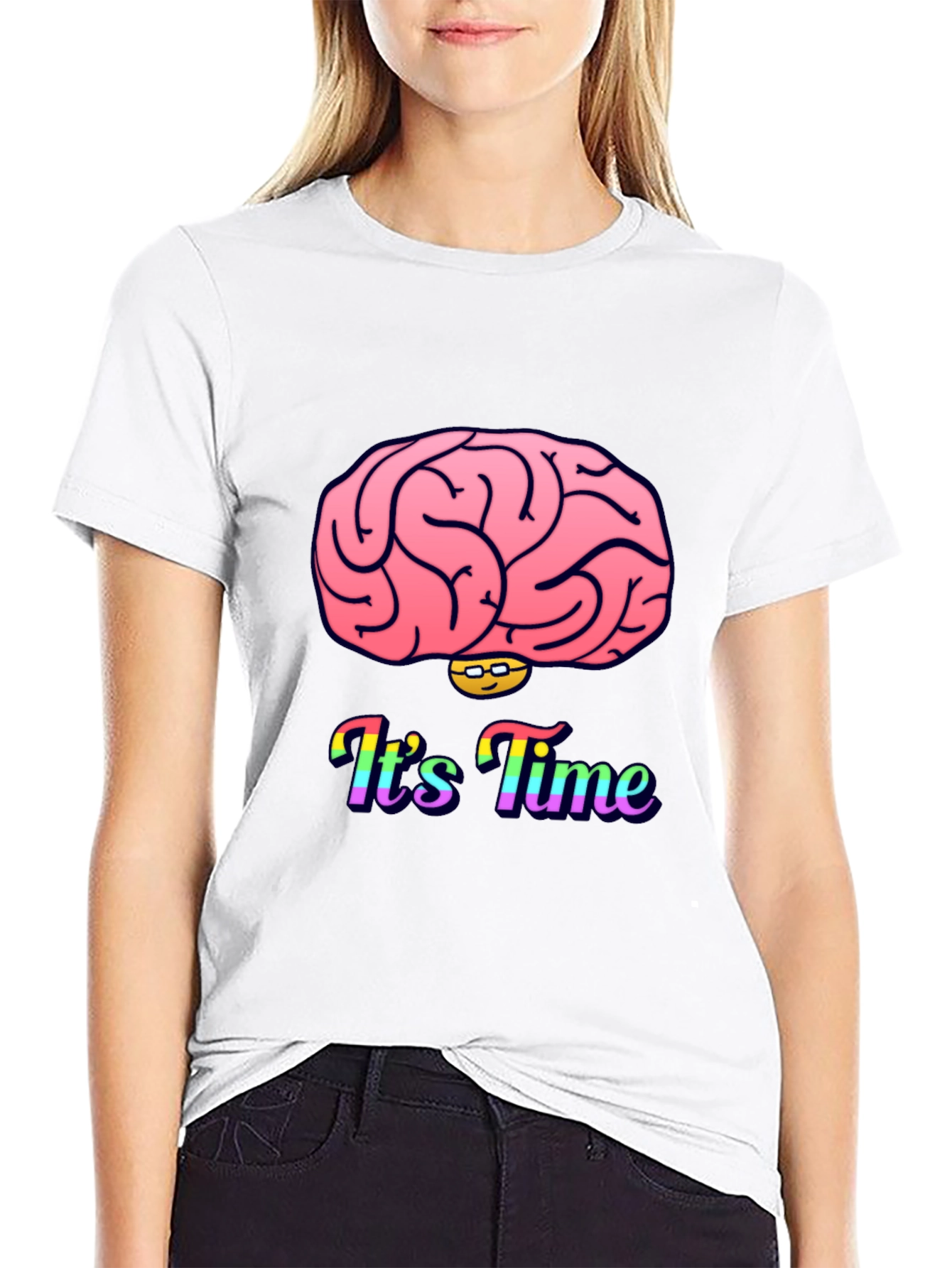 Brain Time T-Shirt - Its Time for Thinking!